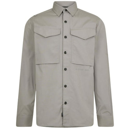 Front - G-Star Mens Cargo Logo Long-Sleeved Shirt