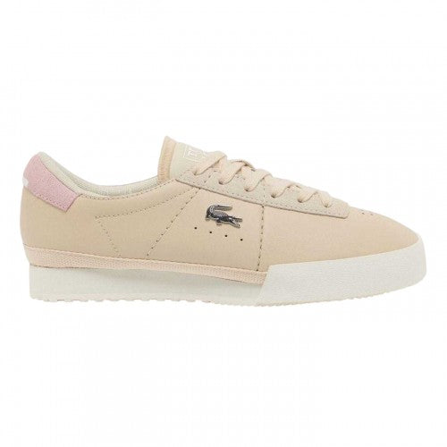 Front - Lacoste Womens/Ladies Logo Leather Trainers
