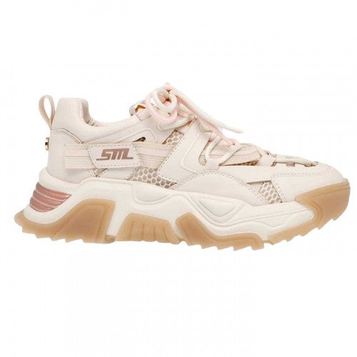 Front - Steve Madden Womens/Ladies Kingdome Low Trainers