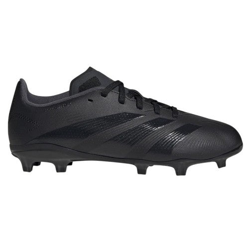 Front - Adidas Childrens/Kids Predator 24 League Cleated Firm Ground Football Boots