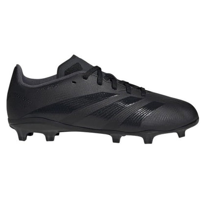 Front - Adidas Childrens/Kids Predator 24 League Cleated Firm Ground Football Boots