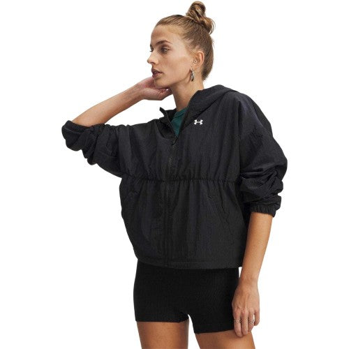 Front - Under Armour Womens/Ladies Rival Woven Lightweight Jacket