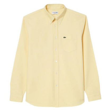Front - Lacoste Womens/Ladies Poplin Oversized Shirt