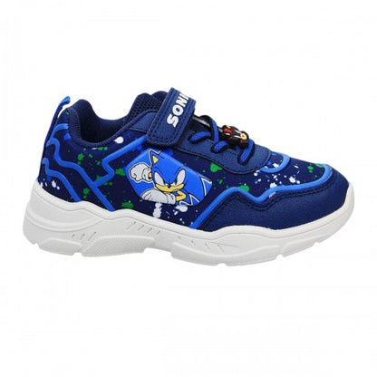 Front - Sonic The Hedgehog Childrens/Kids Sonic Low Trainers