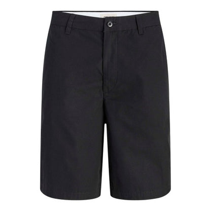 Front - Off White Mens Plain Chino Shorts