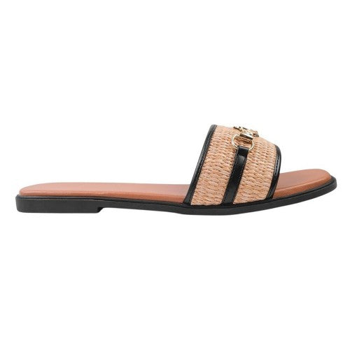 Front - Where´s That From Womens/Ladies Harmony Flat Slides