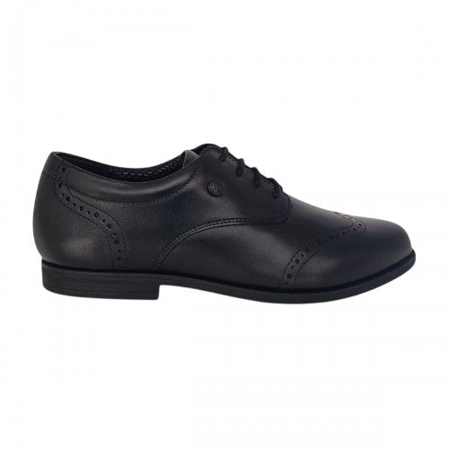 Front - Isabelle Z Childrens/Kids Leather School Shoes