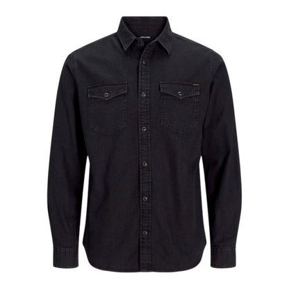 Front - Jack And Jones Mens Sheridan Chest Pocket Shirt