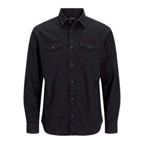 Front - Jack And Jones Mens Sheridan Chest Pocket Shirt