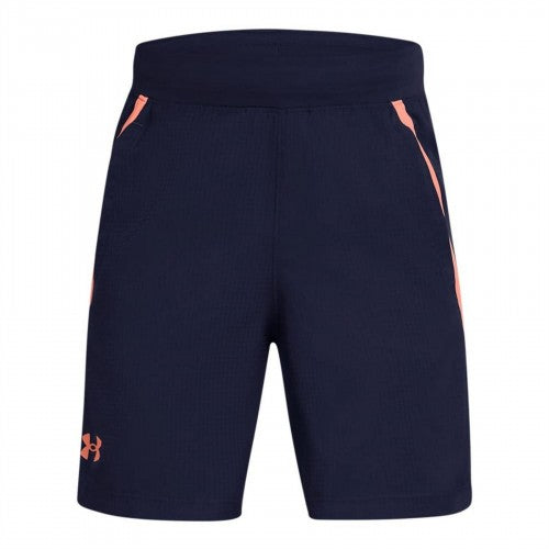 Front - Under Armour Childrens/Kids Textured Logo Shorts