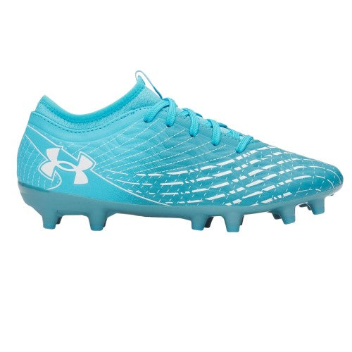 Front - Under Armour Childrens/Kids Magnetic Firm Ground Football Boots