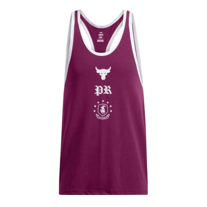 Front - Under Armour Mens Project Rock Tank Top