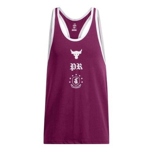 Front - Under Armour Mens Project Rock Tank Top