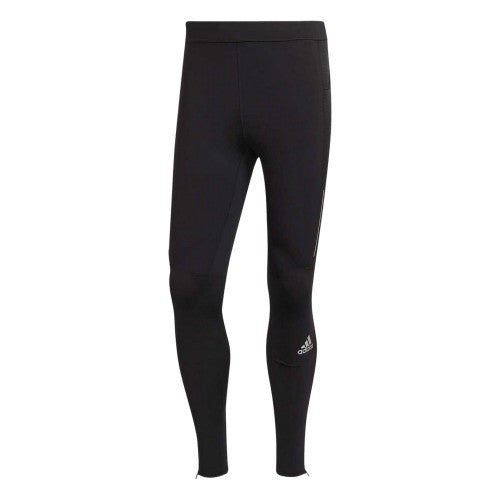 Front - Adidas Mens Own The Run Running Tights