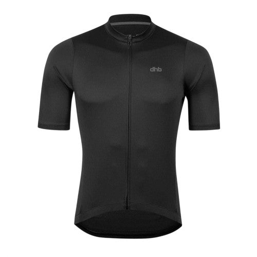Front - dhb Mens Blok Classic Logo Cycling Jersey