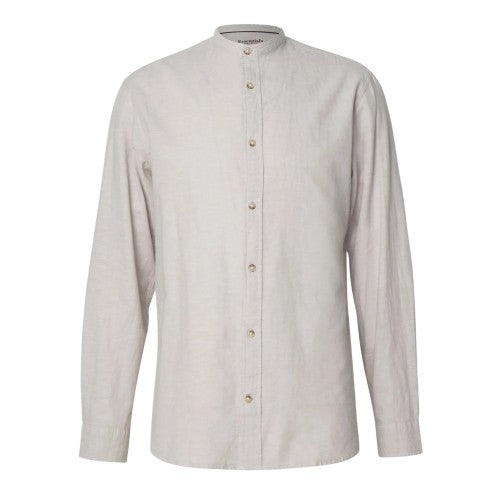 Front - Jack And Jones Mens Regular Long-Sleeved Shirt