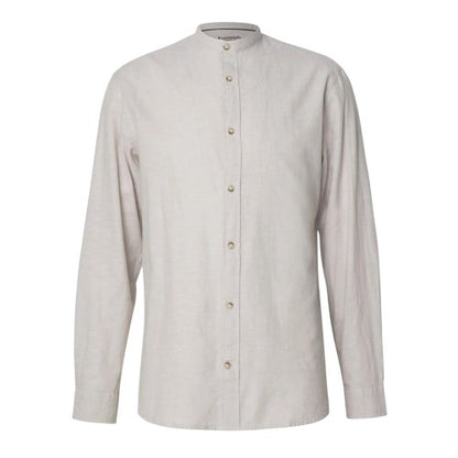 Front - Jack And Jones Mens Regular Long-Sleeved Shirt