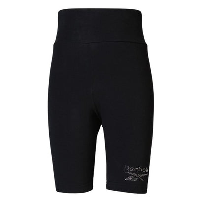 Front - Reebok Womens/Ladies Sparkle Slim Leggings