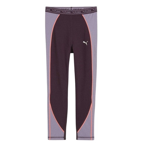 Front - Puma Childrens/Kids Two Tone Sport 7/8 Leggings