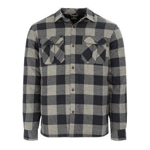 Front - Dunlop Mens Lumber Buffalo Check Flannel Shirt