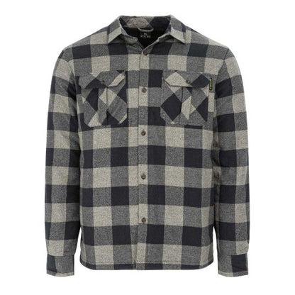 Front - Dunlop Mens Lumber Buffalo Check Flannel Shirt