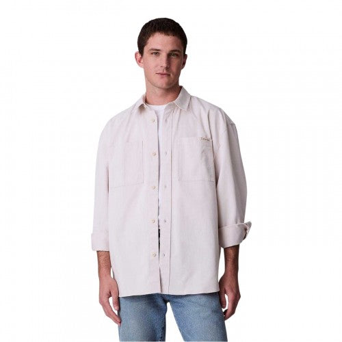 Front - Calvin Klein Mens Chambray Shirt