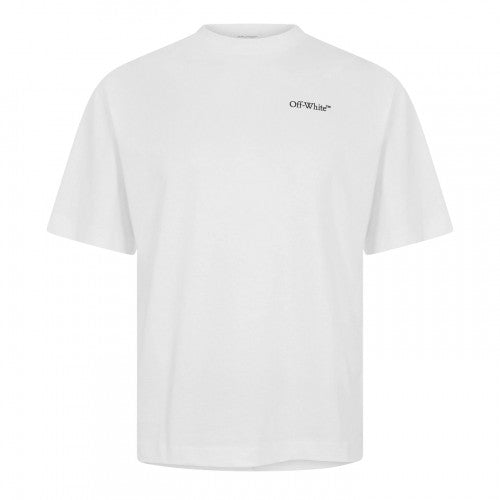 Front - Off White Mens Chain Print T-Shirt