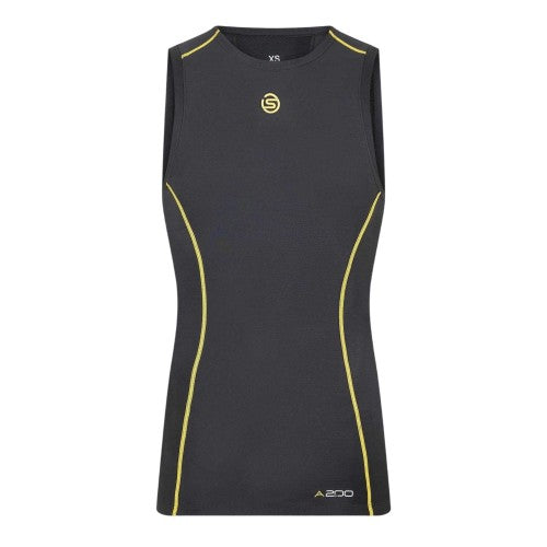 Front - Skins Mens A200 Contrast Vest Top