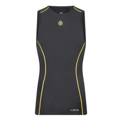 Front - Skins Mens A200 Contrast Vest Top