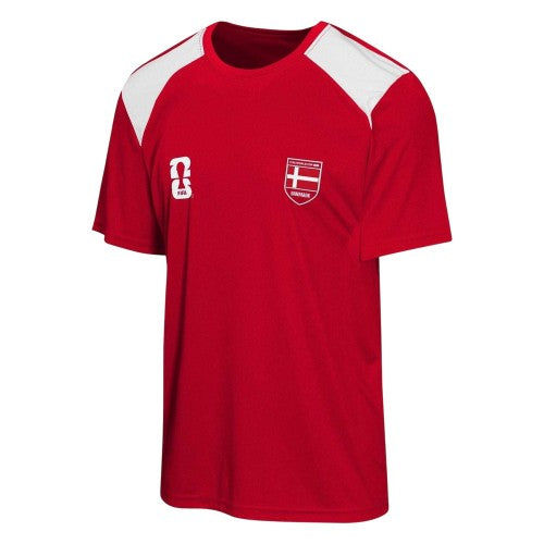 Front - Denmark Mens FIFA World Cup 26 T-Shirt