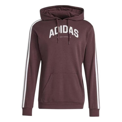 Front - Adidas Mens Collegiate Hoodie