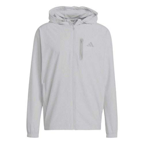 Front - Adidas Mens Own The Run Jacket