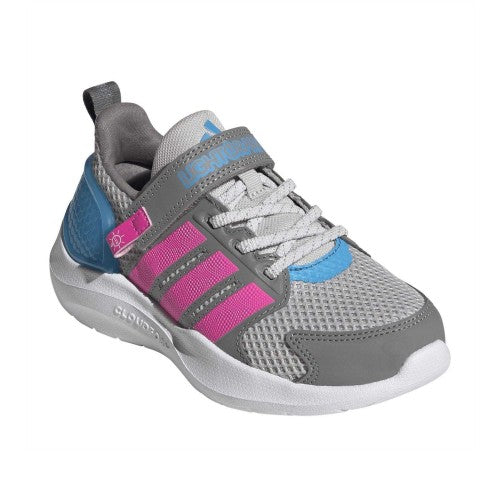 Front - Adidas Childrens/Kids Lightorama LED Flashing Lights Flat Trainers