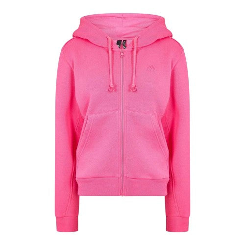 Front - Adidas Womens/Ladies All SZN Full Zip Hoodie