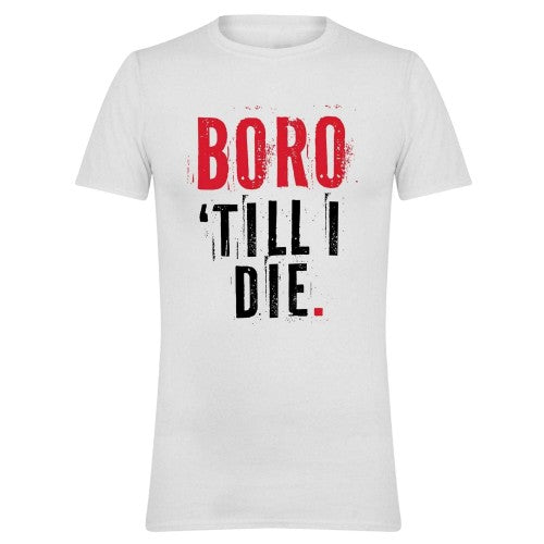 Front - AWD Unisex Adult Boro ´Til I Die T-Shirt