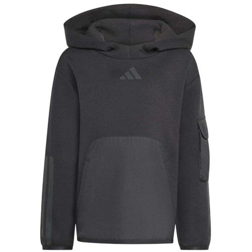Front - Adidas Childrens/Kids Utility Hoodie