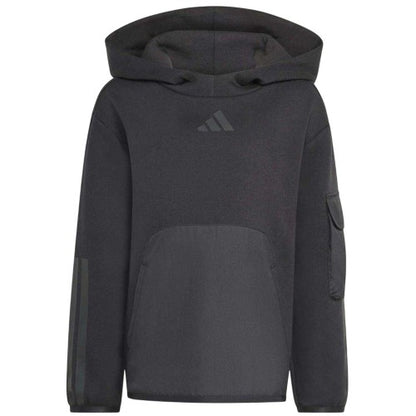 Front - Adidas Childrens/Kids Utility Hoodie