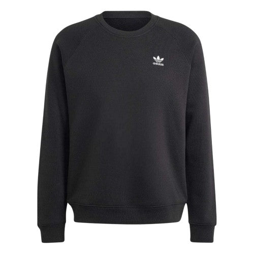 Front - Adidas Mens Essential Crew Neck Sweatshirt