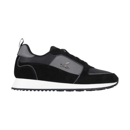 Front - Loyalti Mens Leather Low Cut Trainers