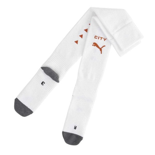 Front - Puma Childrens/Kids Replica Manchester City FC Football Socks