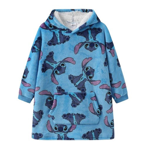 Front - Lilo & Stitch Childrens/Kids Stitch Hoodie