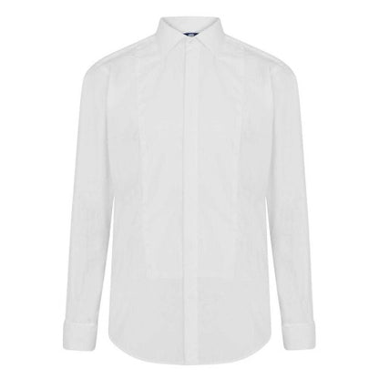 Front - Haines and Bonner Mens Tailored Long-Sleeved Shirt