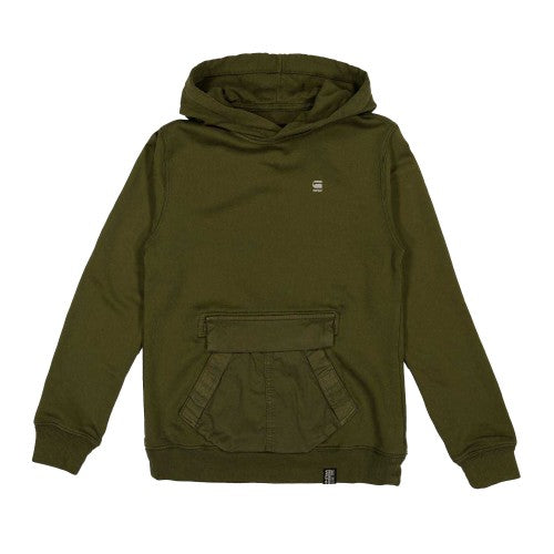Front - G-Star Childrens/Kids Drawstring Hoodie