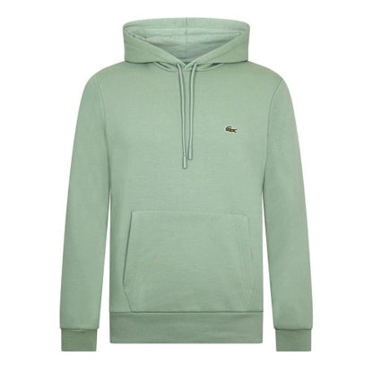 Front - Lacoste Mens Logo Hoodie