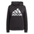 Front - Adidas Womens/Ladies Essentials Big Logo Fleece Hoodie