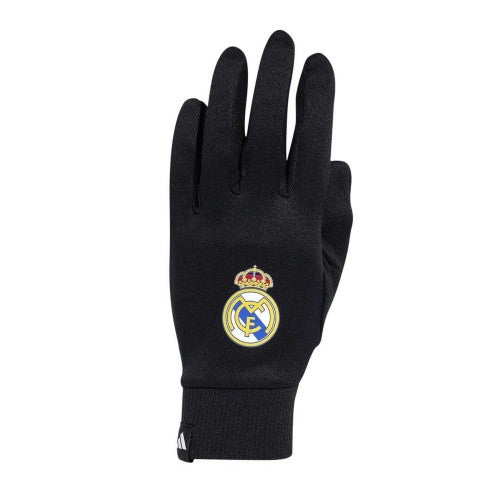Front - Adidas Unisex Adult Real Madrid CF Sports Gloves