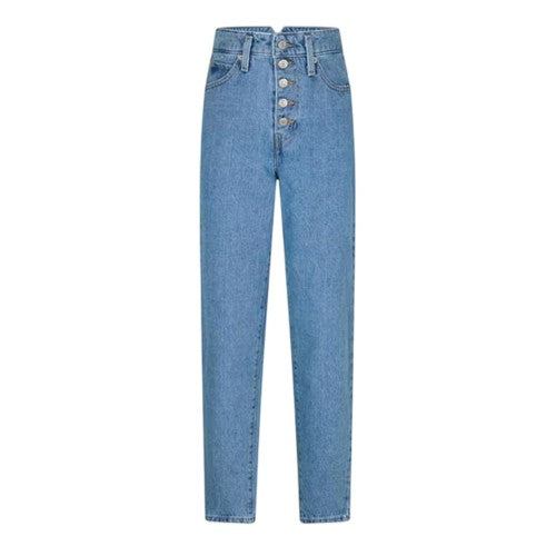 Front - Levis Womens/Ladies Notch Mom Jeans