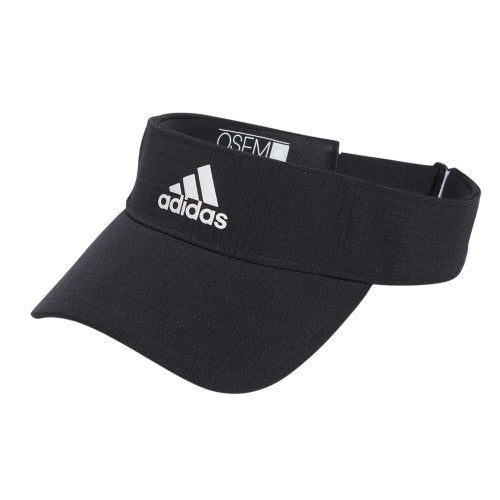 Front - Adidas Mens Grid Golf Visor