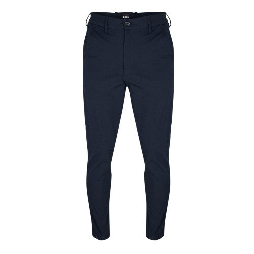 Front - Boss Mens Kane Straight Leg Trousers