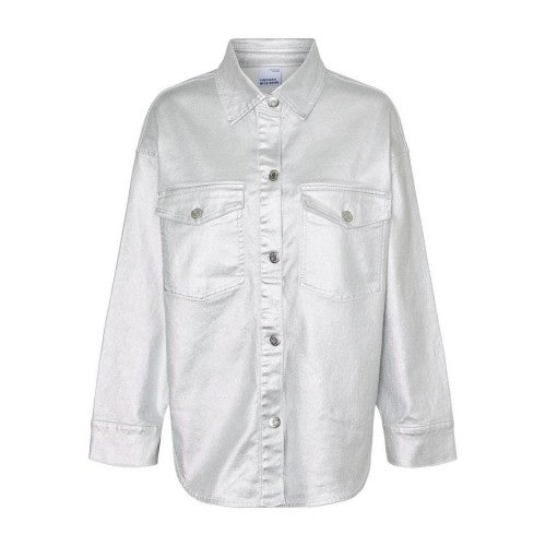 Front - Vero Moda Womens/Ladies Riva Drop Shoulder Oversized Shirt